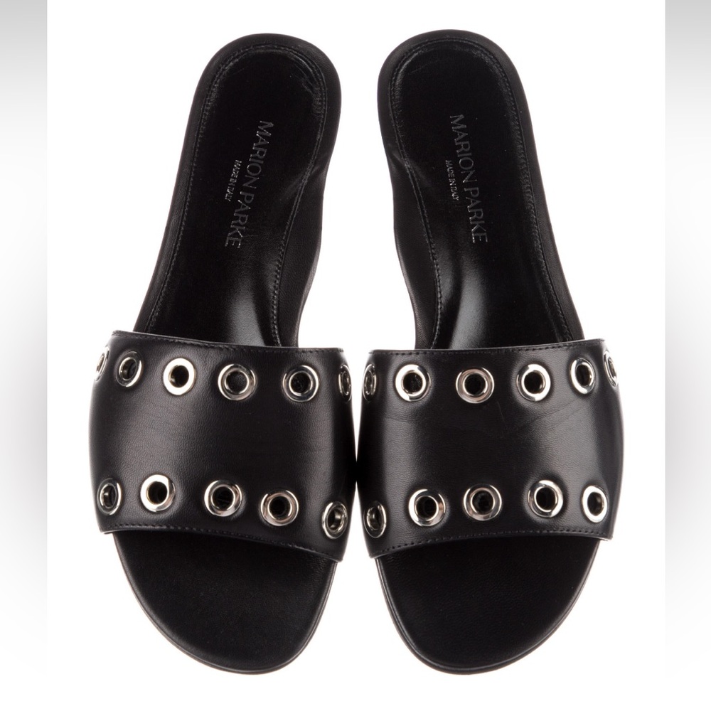 Marion Parke Cora Grommet Slide sandals - Picture 2 of 5